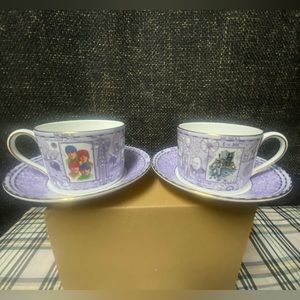 Wedgwood Millennium Cup Saucer Sets